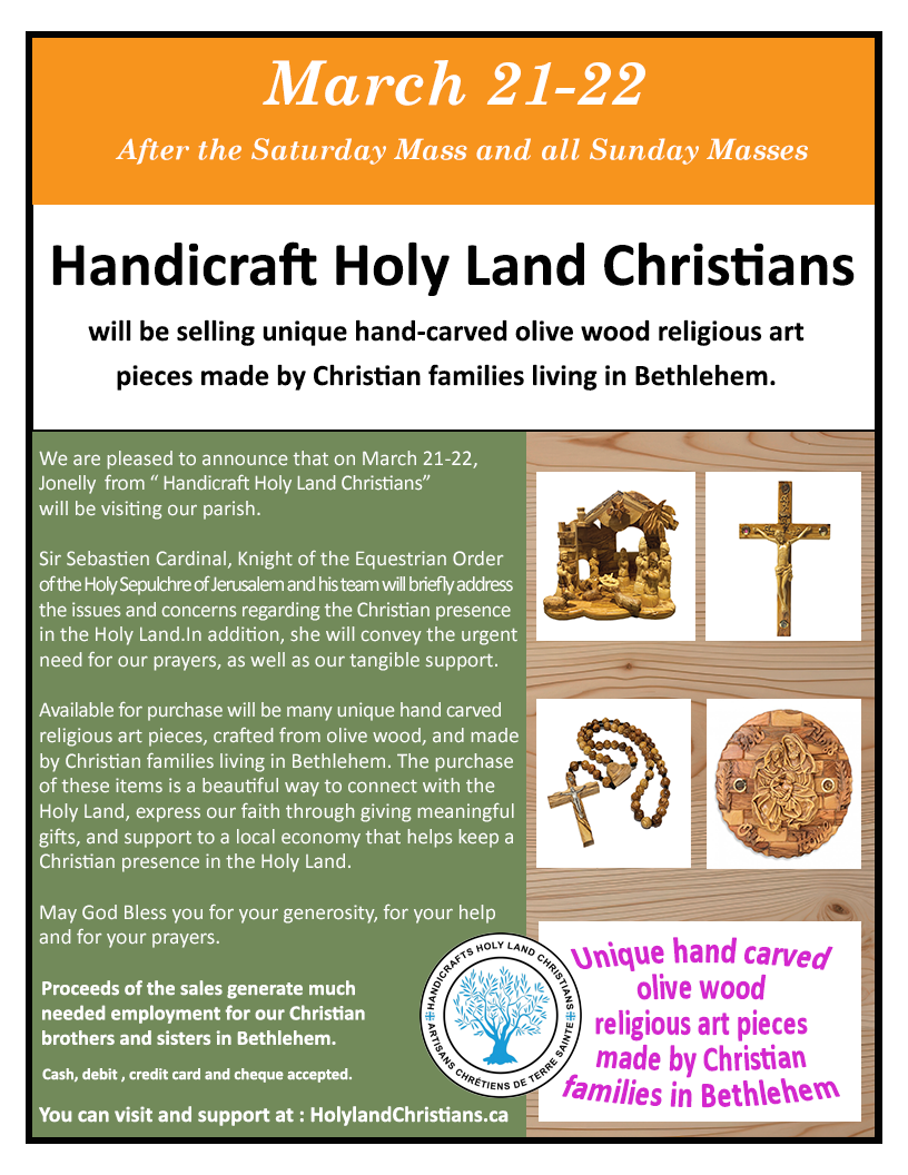 Holy Land Articles - 2026 poster