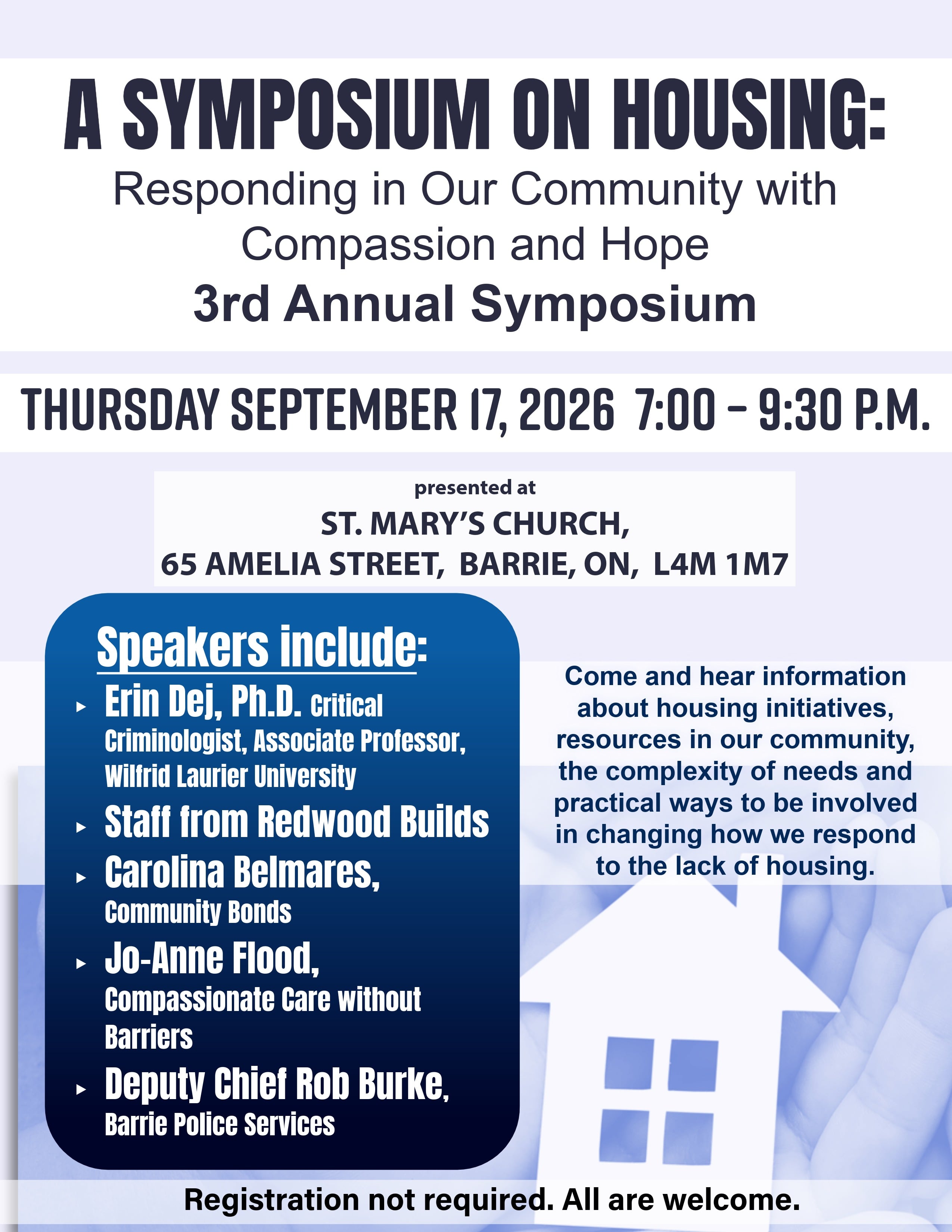 Housing Symposium - 3rd Annual poster