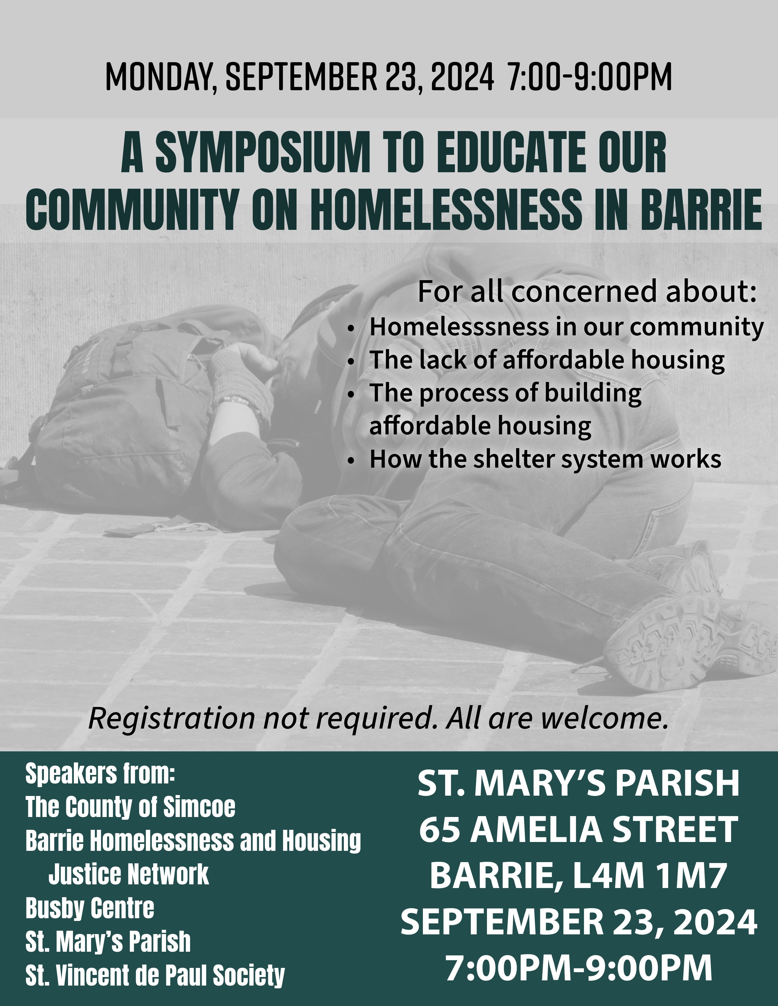 Homelessness in Barrie