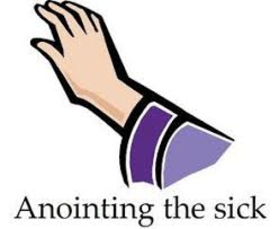 Anointing the sick