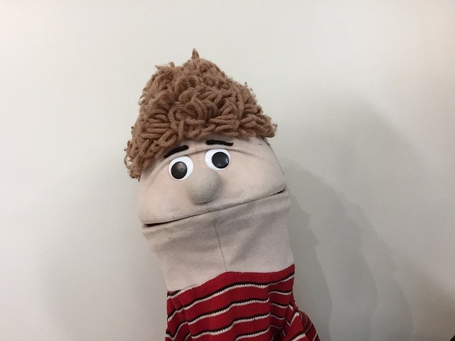 Youth ministry puppet Albert