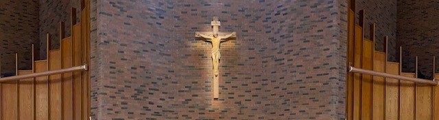 Cross in St. Mary's Sanctuary