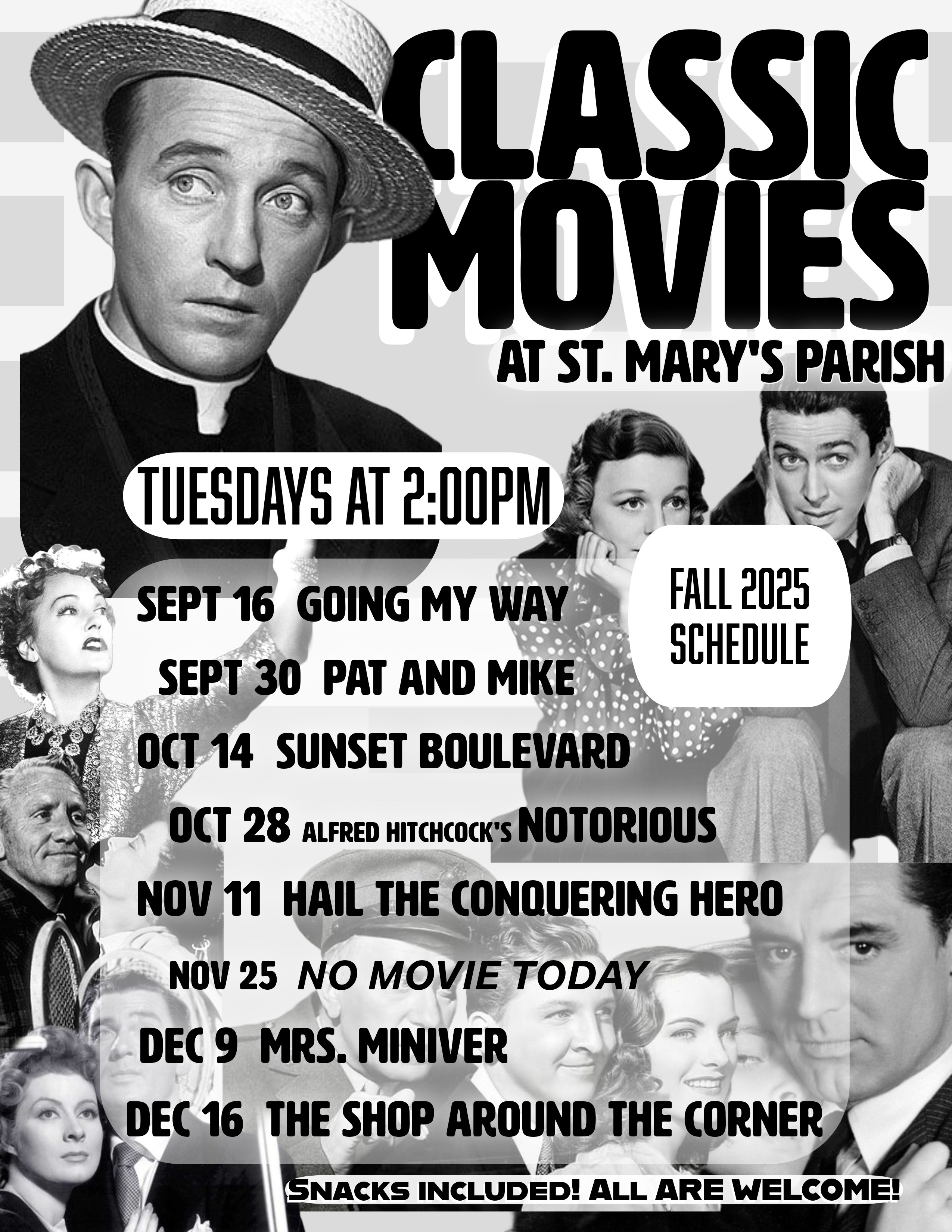 Classic MOVIEs FAll 2025 updated