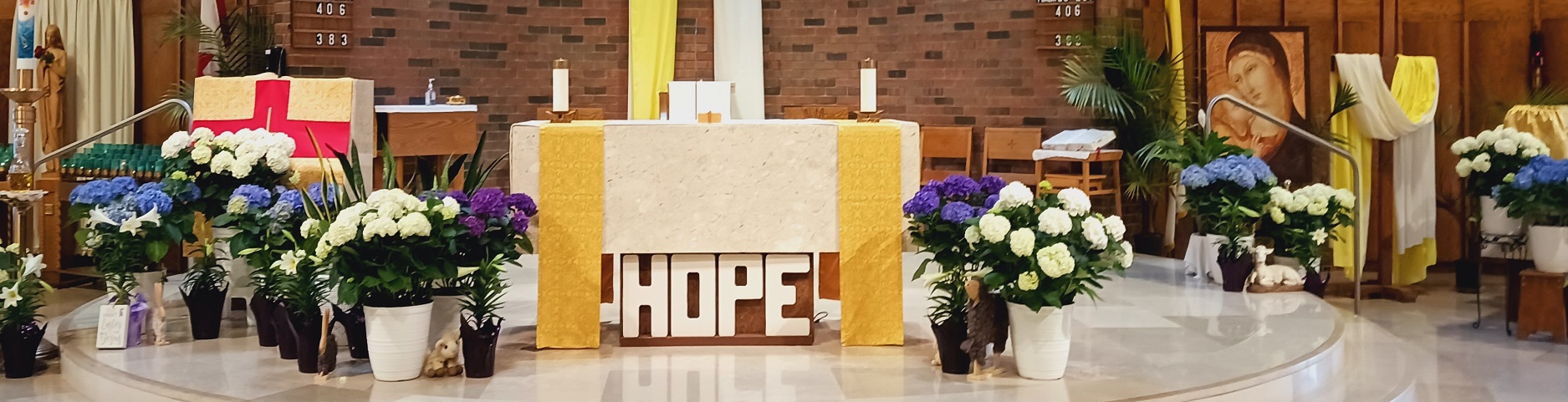 Easter Banner 2025 with Hope