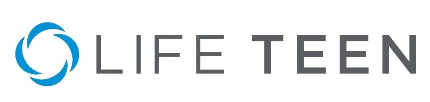 A logo of Life Teen 2025