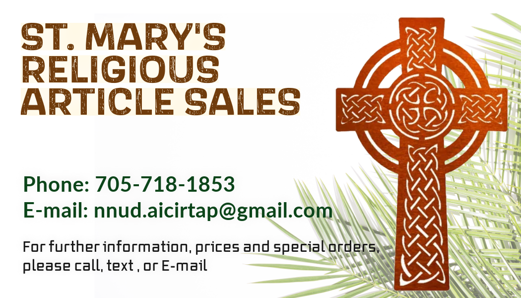 Religious Articles Store  Business Card