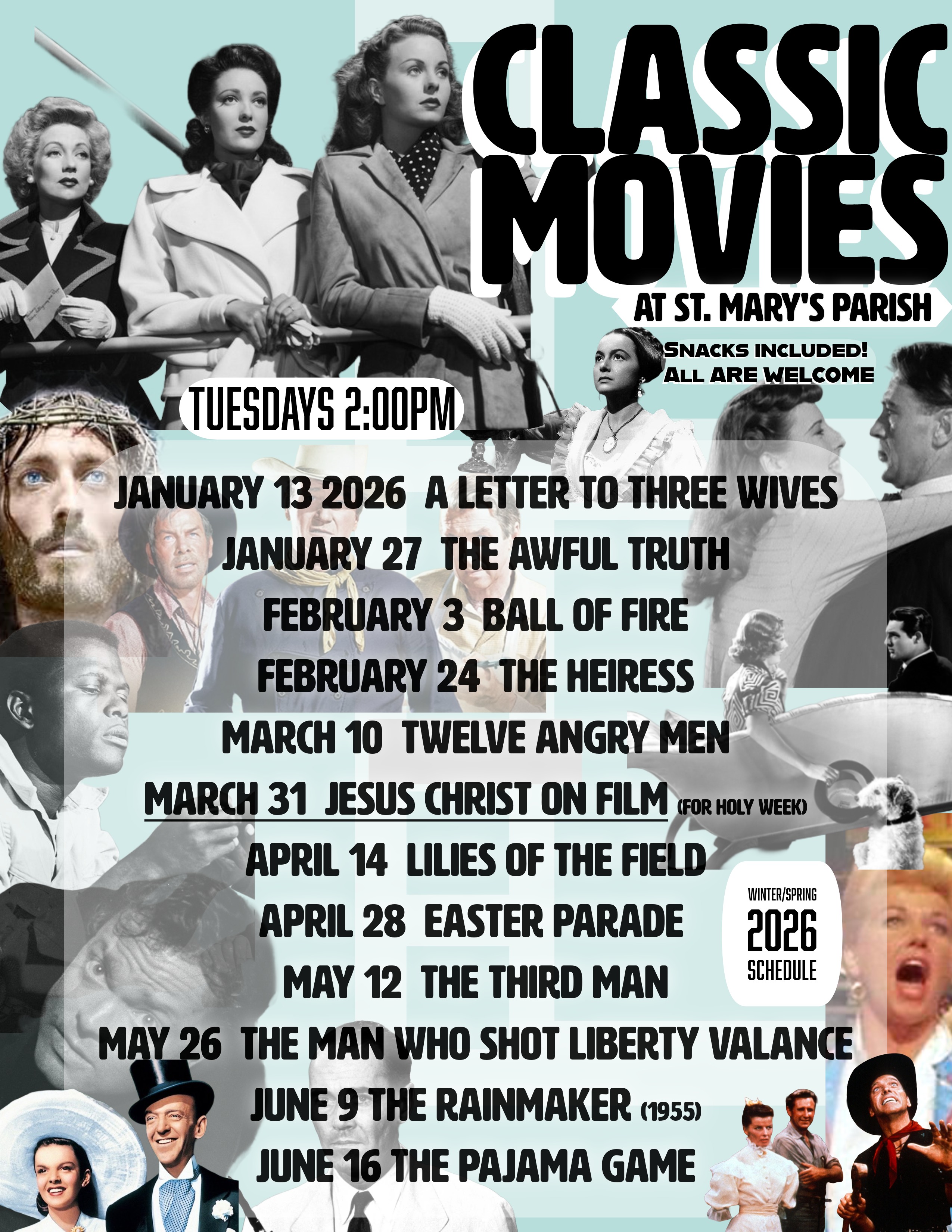 Winter Classic Movies 2026 A poster of Winter Classic Movies 2026