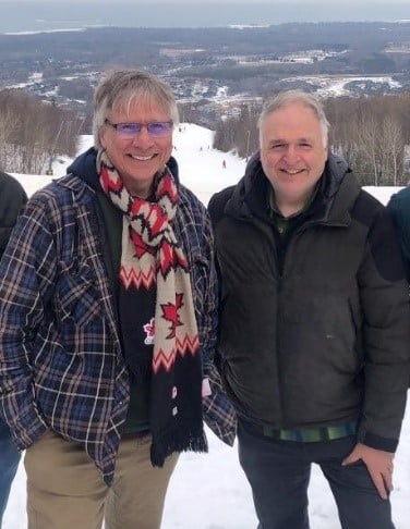 Russ Clayton and Pat Gowan of The Flailing Shilaleighs